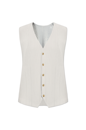 Homme Plissé Issey Miyake Pleated Vest | Men's | Vitkac